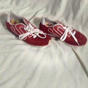 Sketchers Red running shoes